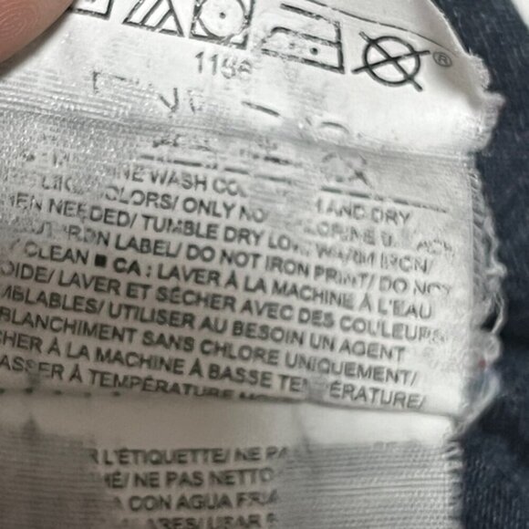 Old Navy Men’s Long Sleeve Crewneck Tee - Size Small - Heather Navy Blue - Picture 5 of 8